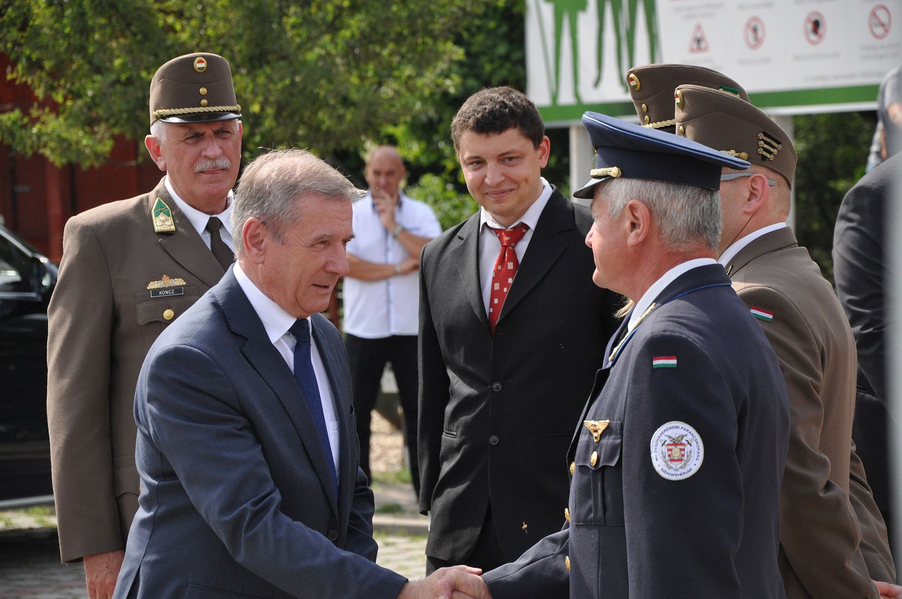 A Béke Lángja emlékmű felavatása a VII. Emlékparki Nyár megnyitóján